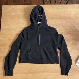 Scuba Oversized Half-Zip Hoodie